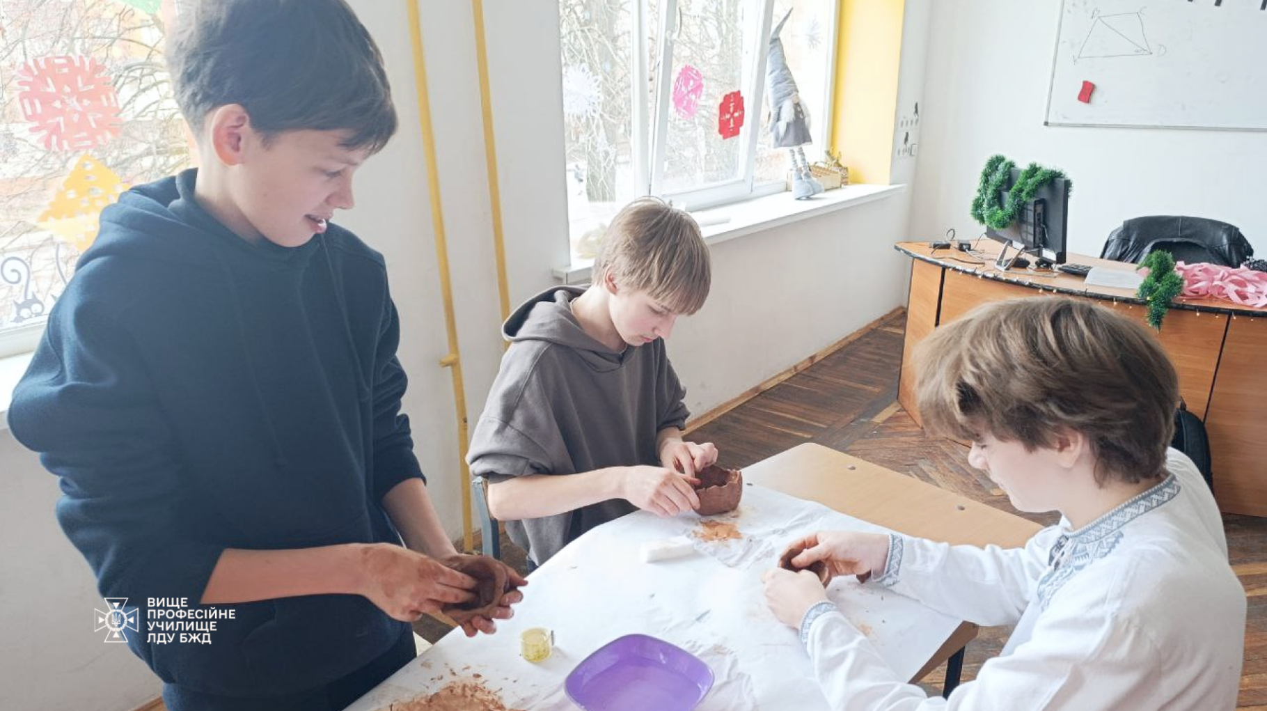 Майстер–клас ліплення з глини