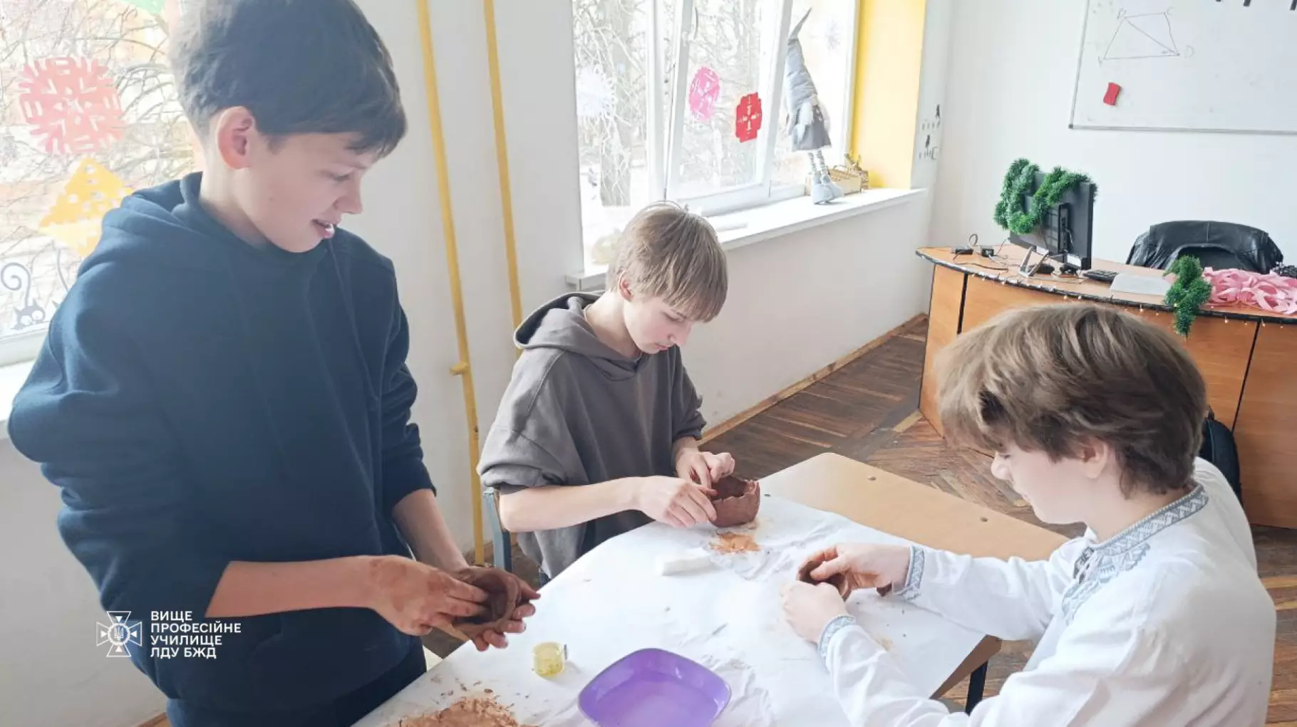 Майстер–клас ліплення з глини