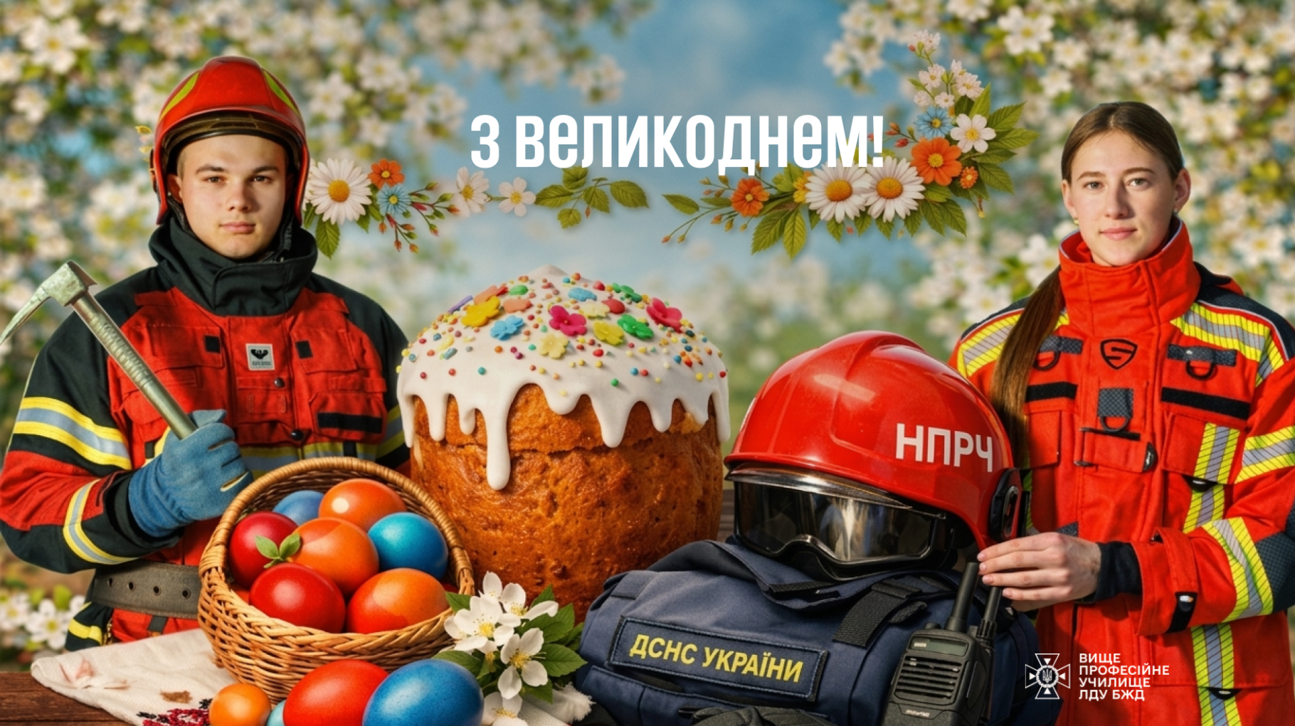 Зі святом Світлого Христового Воскресіння!