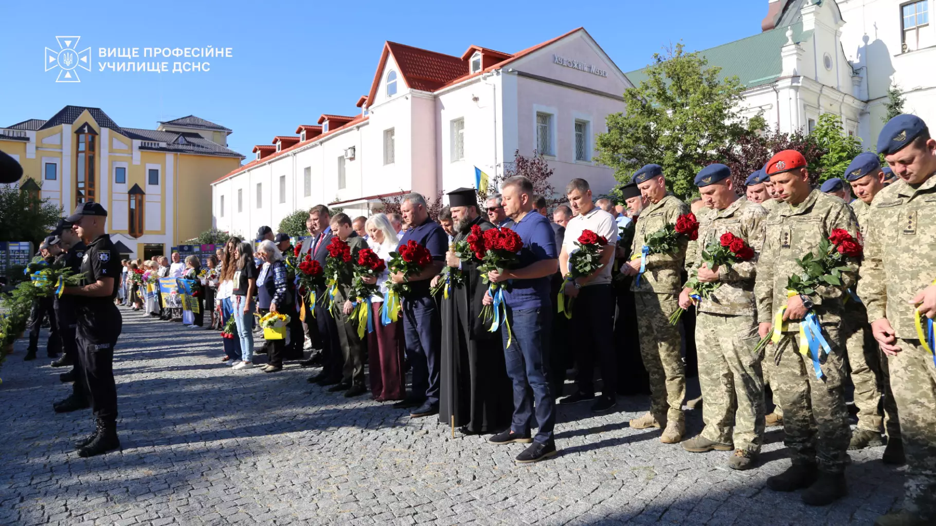 Представники училища взяли участь у загальноміських з нагоди 35-ї річниці Незалежности України.